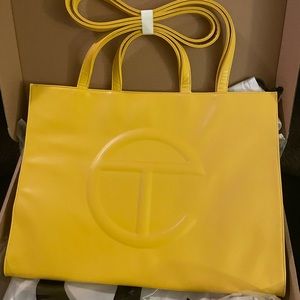 COPY - Large Yellow Telfar Bag (new with tags, in…